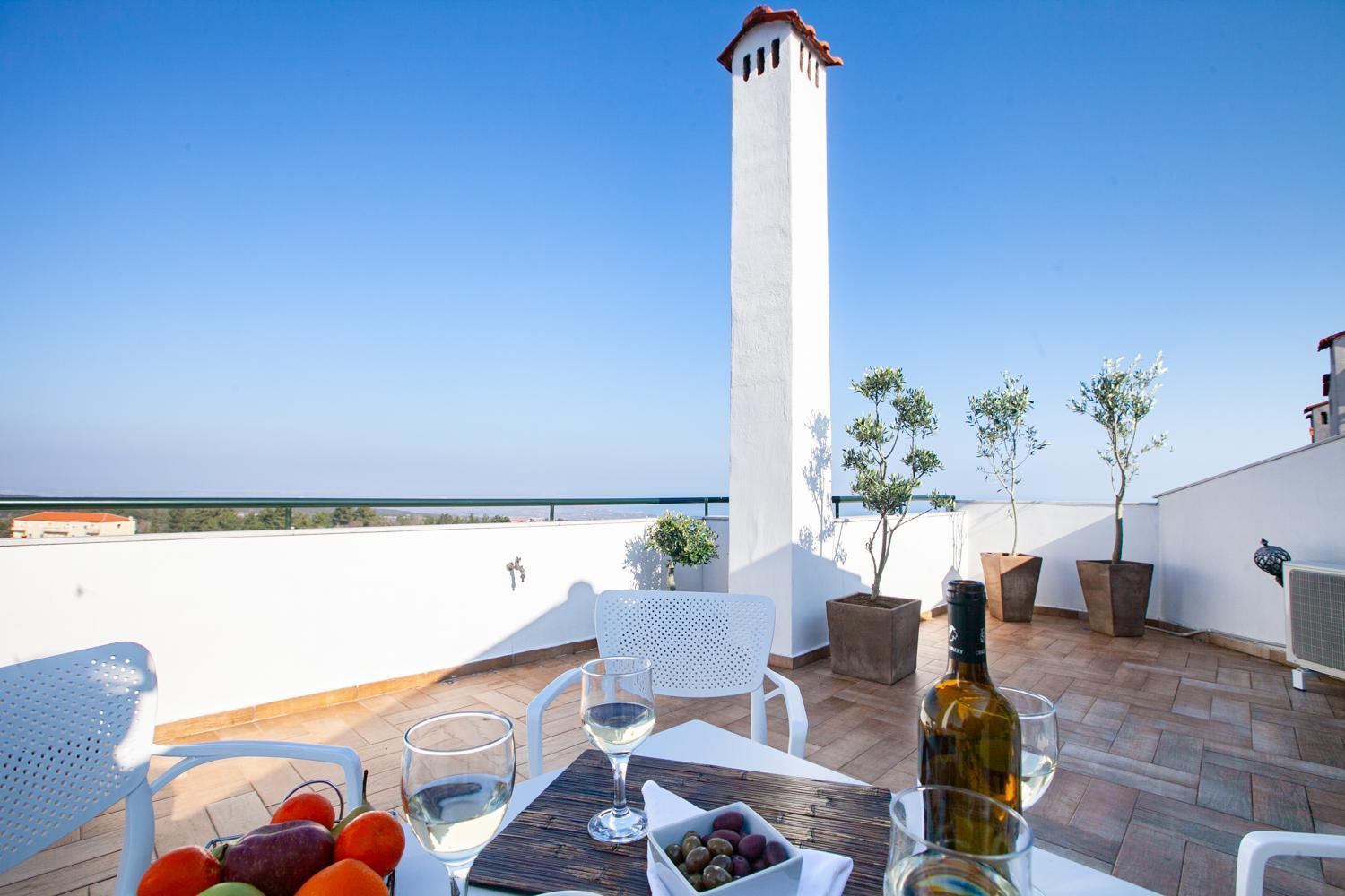 Rodon Apartment With Great View, Sauna And Jacuzzi Litochoro Exterior photo