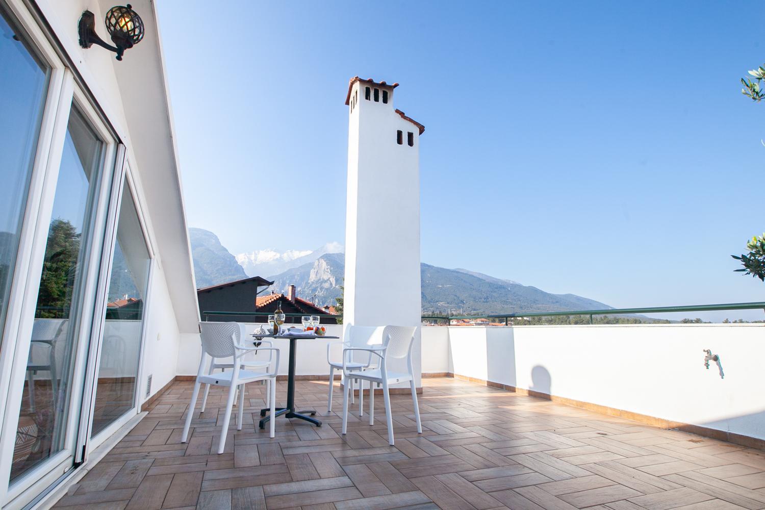Rodon Apartment With Great View, Sauna And Jacuzzi Litochoro Exterior photo