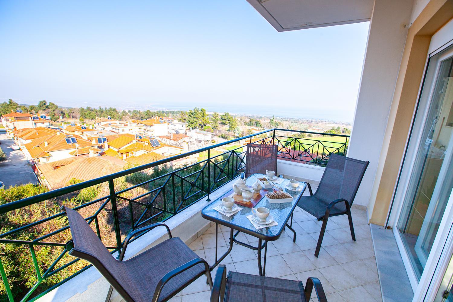 Rodon Apartment With Great View, Sauna And Jacuzzi Litochoro Exterior photo