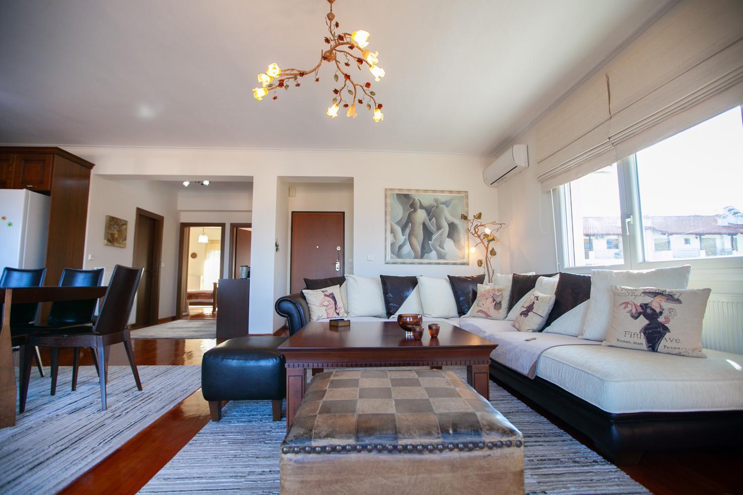 Rodon Apartment With Great View, Sauna And Jacuzzi Litochoro Exterior photo